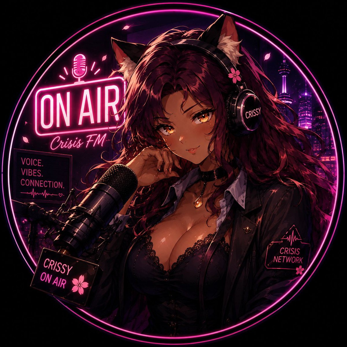 EvaLongVO's tweet photo. Sill getting messages on this deactivated account:

Be sure to follow my new account @crisis_va for fresh content and. Vtuber vibe. https://t.co/mFbmHGwKJK