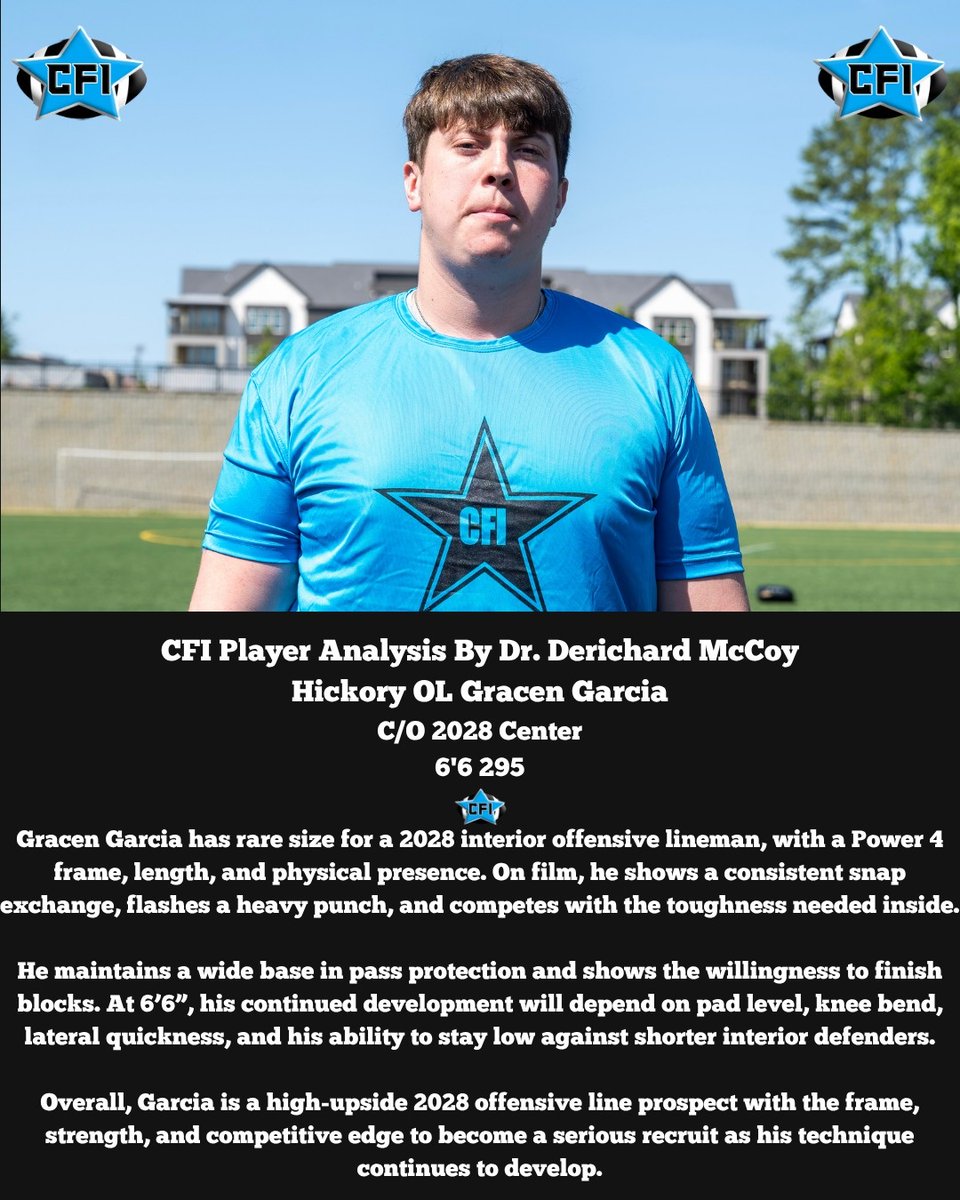 pepman704's tweet photo. @Grilla_Garcia79 from @HickoryFB is the first in a new series of player analysis by @DrCoach_EdD ‼️ More to come, and if you are interested let us know! https://t.co/ufxh8qqCnz