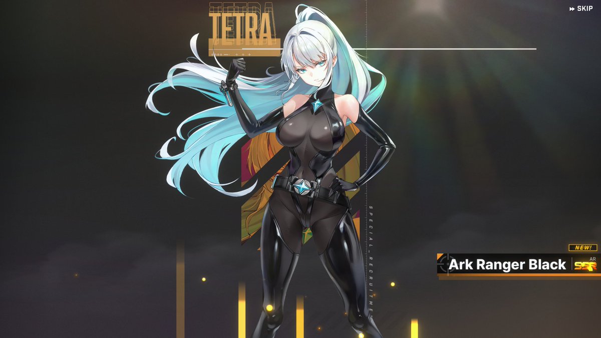 NeoKun's tweet photo. Me salió la hermosa Ark Ranger Black 🖤 https://t.co/WJKTPi6YCS