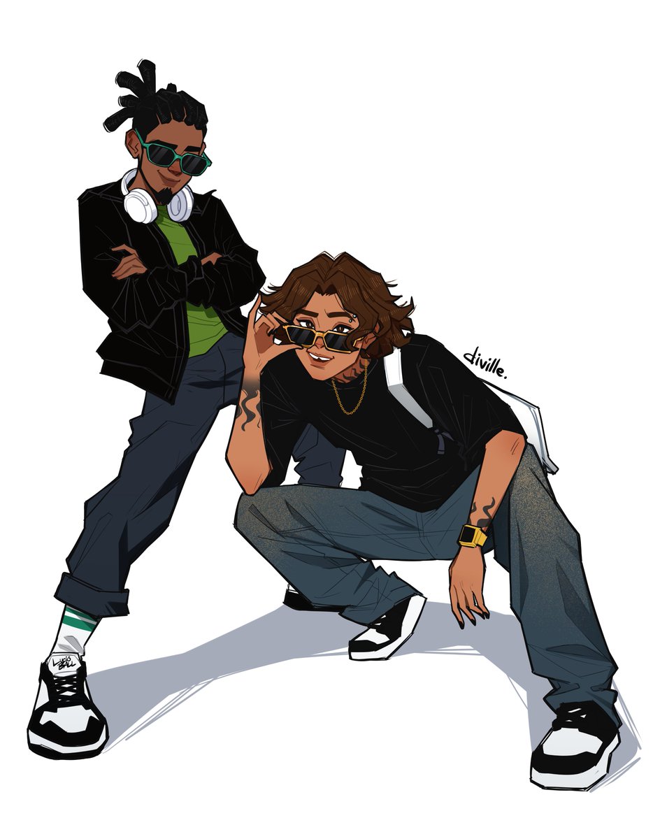 Diville_Art's tweet photo. @PlayOverwatch Lucio and Venture 💚💚 #OverwatchFanArt https://t.co/WVAWjAyRag