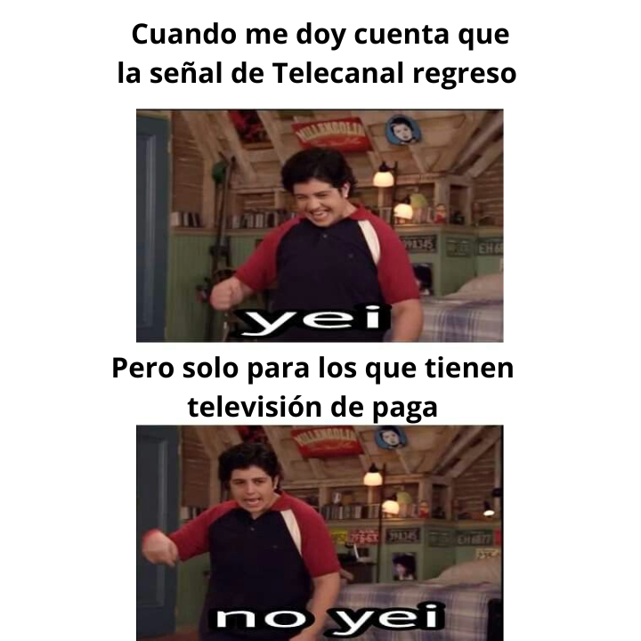 MartinSldivar's tweet photo. Telecanal era bkn, ojalá lo regresen a la señal pública pronto no? @MarceTyS Parece que es cierto q #KastDestruyoCHile :( su gobierno no respeta la libertad de expresión https://t.co/Ag6nbt9mh1