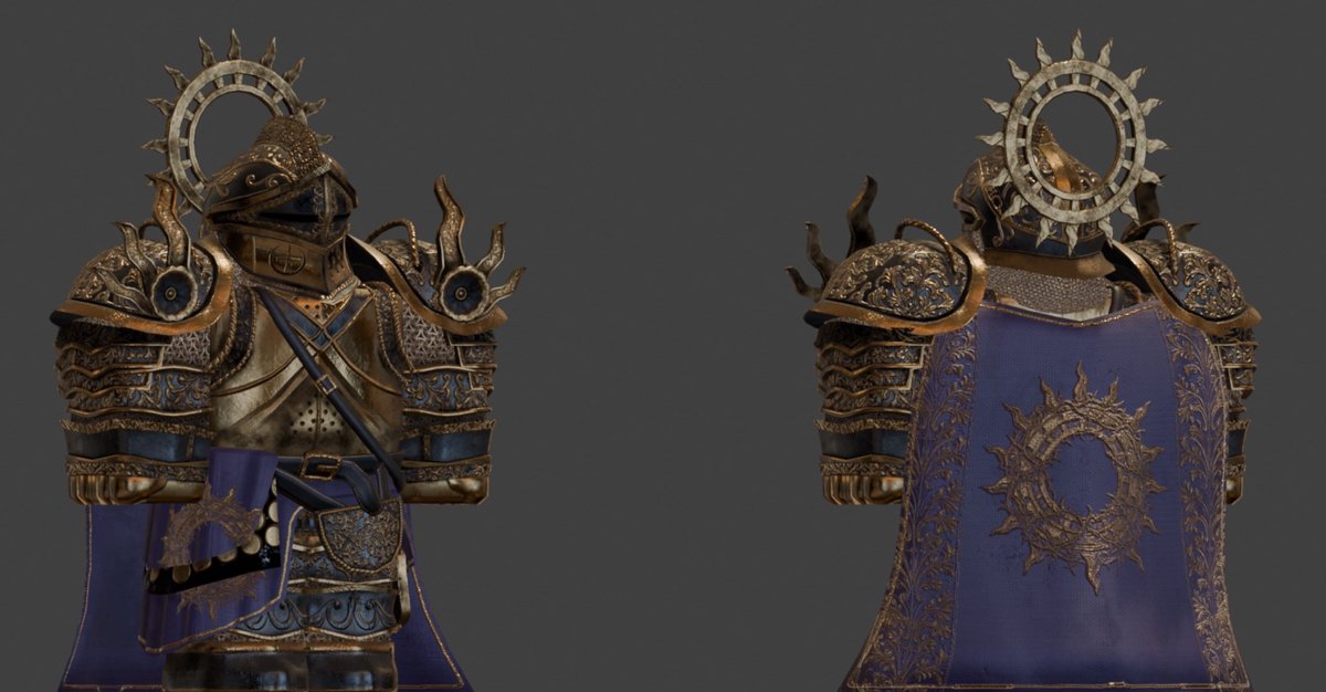 DesolatedW's tweet photo. more armors i made for my game https://t.co/bJi2R5WoTr