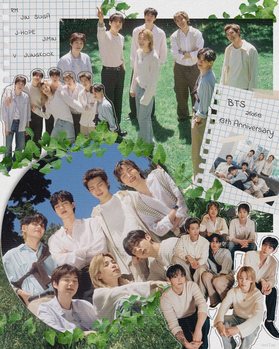 ___VmiTae's tweet photo. #BTS13thAnniversary .⋆𝜗𝜚 https://t.co/v2Rraz1ZC3