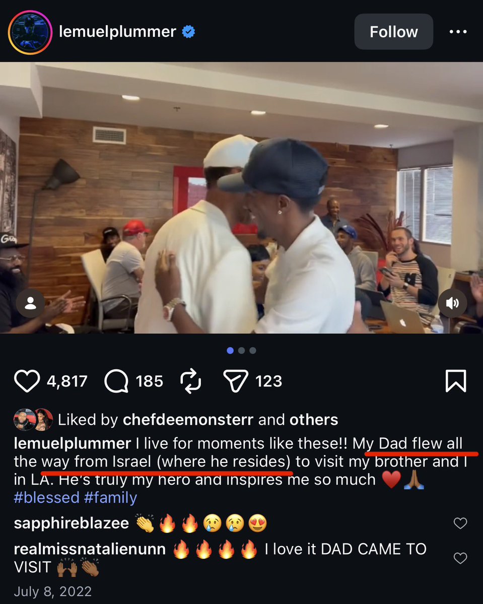 QueenPierreBaby's tweet photo. Lemmy’s Dad is a big time ISRAELI.

Now wonder why his Own Mother would DENOUNCE what Zeus stands for???

It’s disgusting. Yall endorse a network profiting off Black Depreciation. https://t.co/1VYqe3WjQi