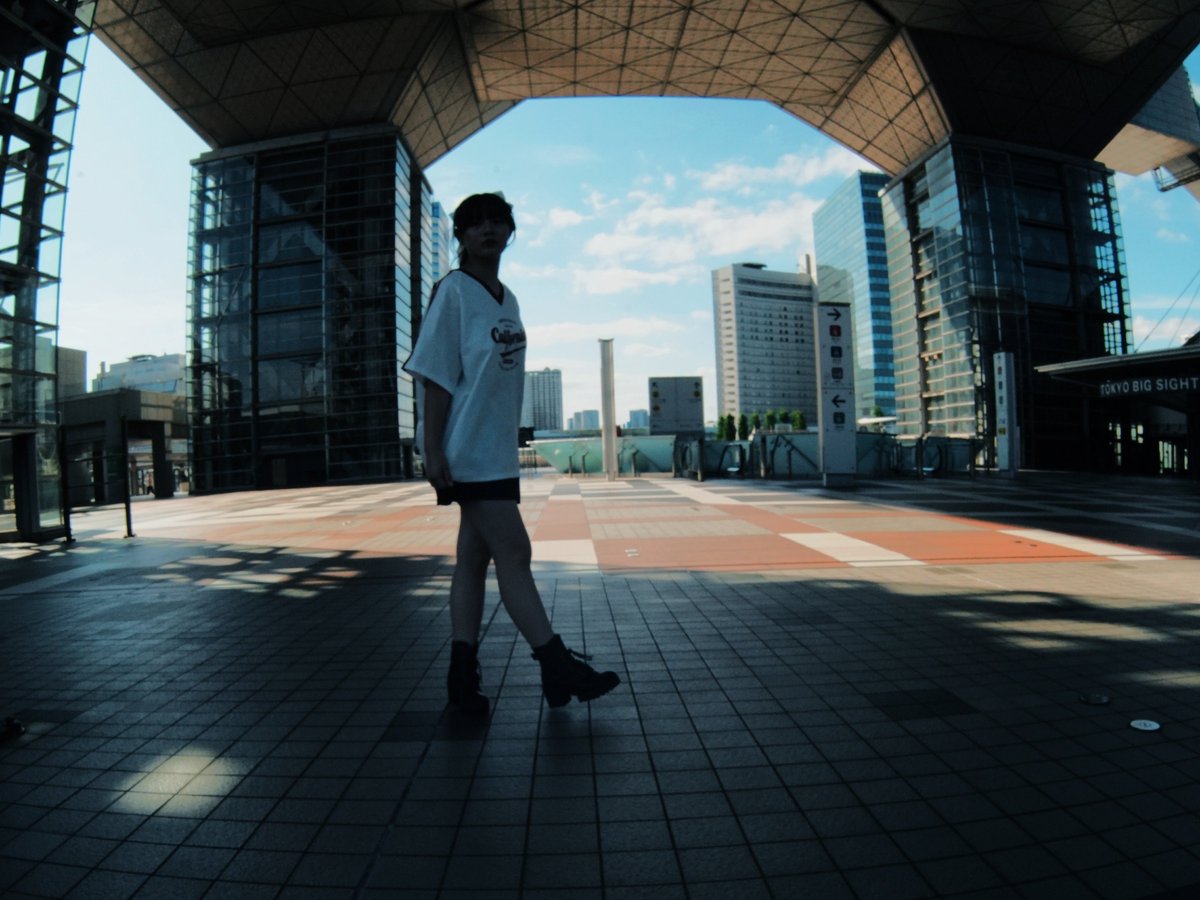 dj_beast's tweet photo. 日差しヤベェ〜〜ッ
ブーツかわェェーーッ

#しゅうい ( #SugarMine )
2026-6-06 #東京ビッグサイト
#東京モデル撮影会
#topmodelschool https://t.co/pQrm7UM2QV