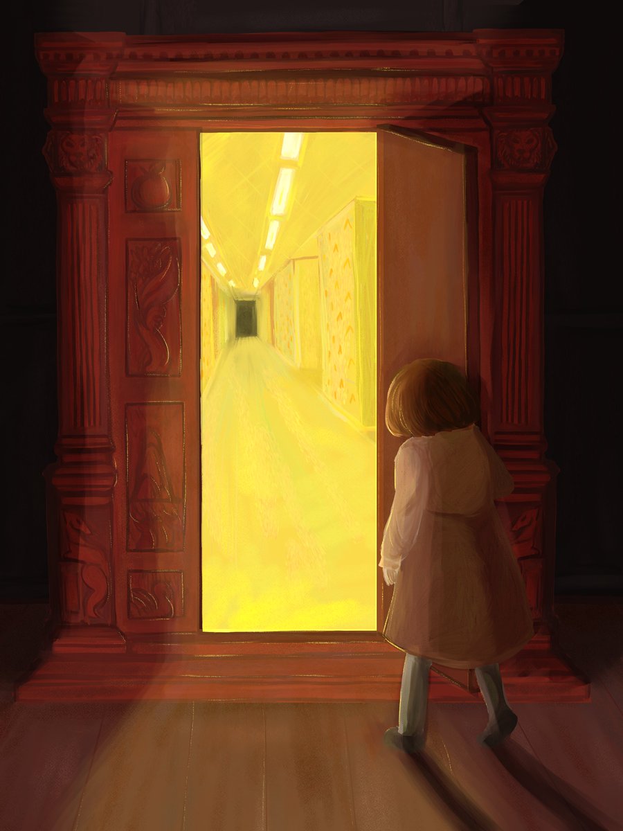 _museless_'s tweet photo. The Wardrobe to Backrooms https://t.co/uHP0lw6Ksf