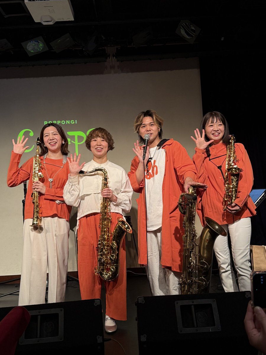 nozomuikawa's tweet photo. 昨日はギロッポンでPashさん(@Pash_se )のレコ発ライブへ🎷

クラシックベースの演奏で癒されました🍀*゜ https://t.co/6qcg0L5m8T