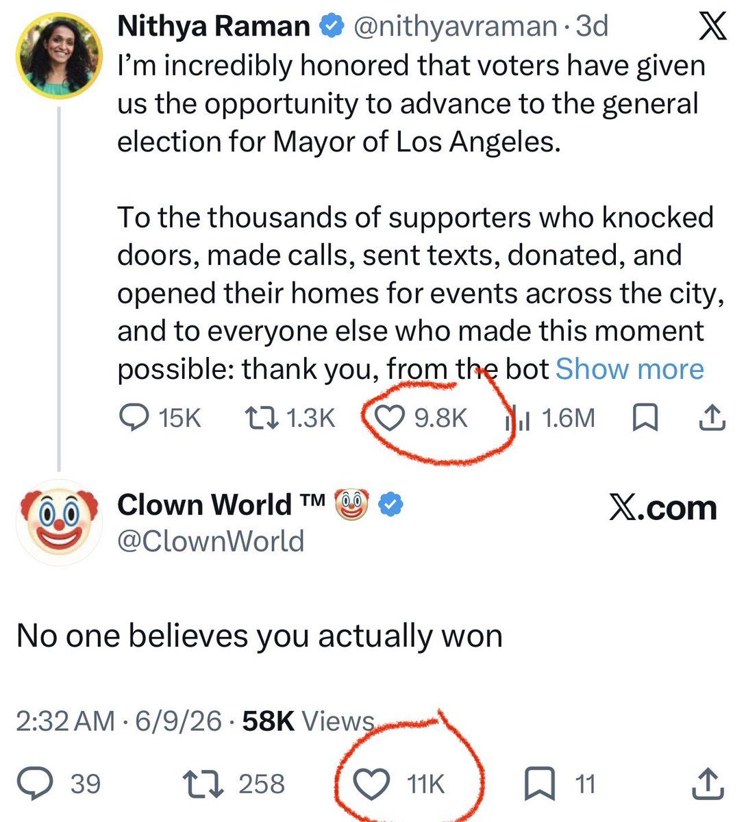 ClownWorld's tweet photo. Three days later and I’m just now realizing this happened 🤡🌎 https://t.co/umzMiljnjB