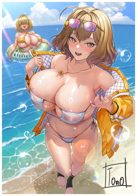 アニスの配色と仕上げ。 アニスとエレグも新たに描き起こしたい。 時間が足りない。。