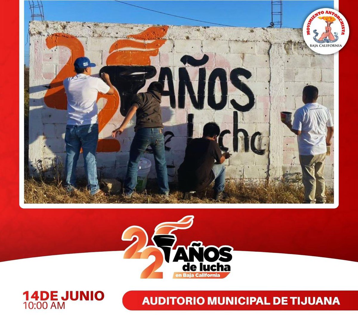 Soledad_SolisC's tweet photo. #22AñosDeAntorchaEnBC Se ve se siente en el corazón de los baja californianos ese espíritu de lucha y esfuerzo que se verá coronado con este 22 aniversario. https://t.co/y5NLUtIEib