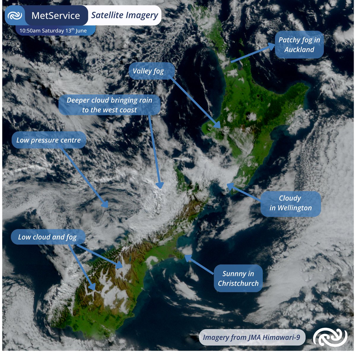 MetService tweet picture