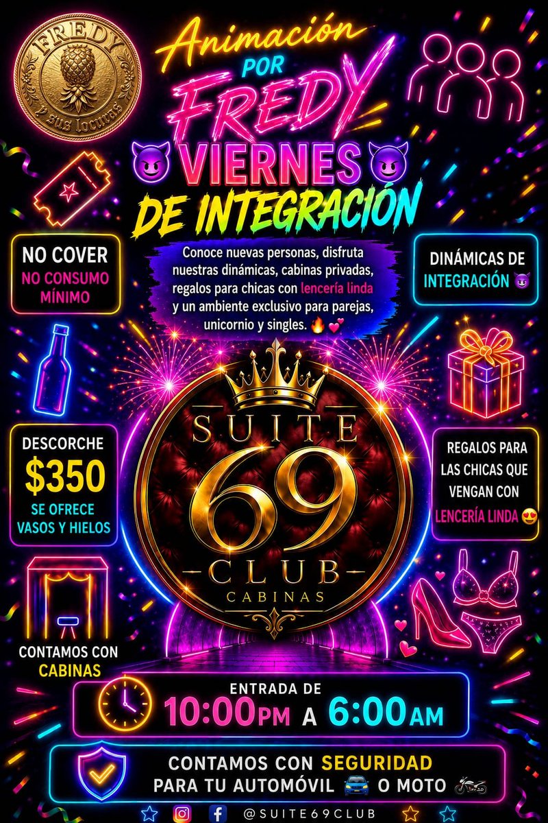 los_malafama69's tweet photo. Y si nos vamos hoy a @suite69swneza haber que tal pasamos la noche? https://t.co/Pg8IStzD4M
