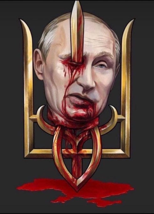 Tenadsrd's tweet photo. @thedarkking257 @Alex_Oloyede2 Hahaha. FOCK you, FOCK Putin, FOCK Russia and its supporters. Hahahahahaha https://t.co/i6Rb57fxlS
