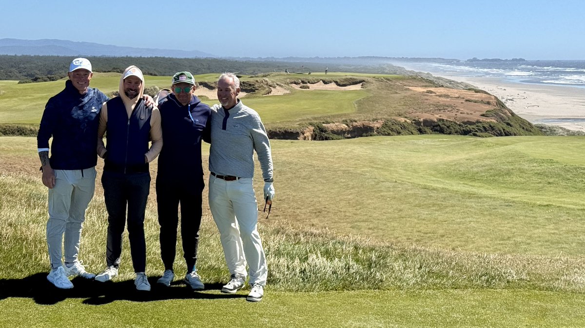 DavidMcLayKidd's tweet photo. Played @BandonDunesGolf yesterday with some buddies played @GambleSands last week with different buddies. Golf season is in full swing as is construction season. Thank goodness for @EpicAircraft https://t.co/tK1DDCvEyC