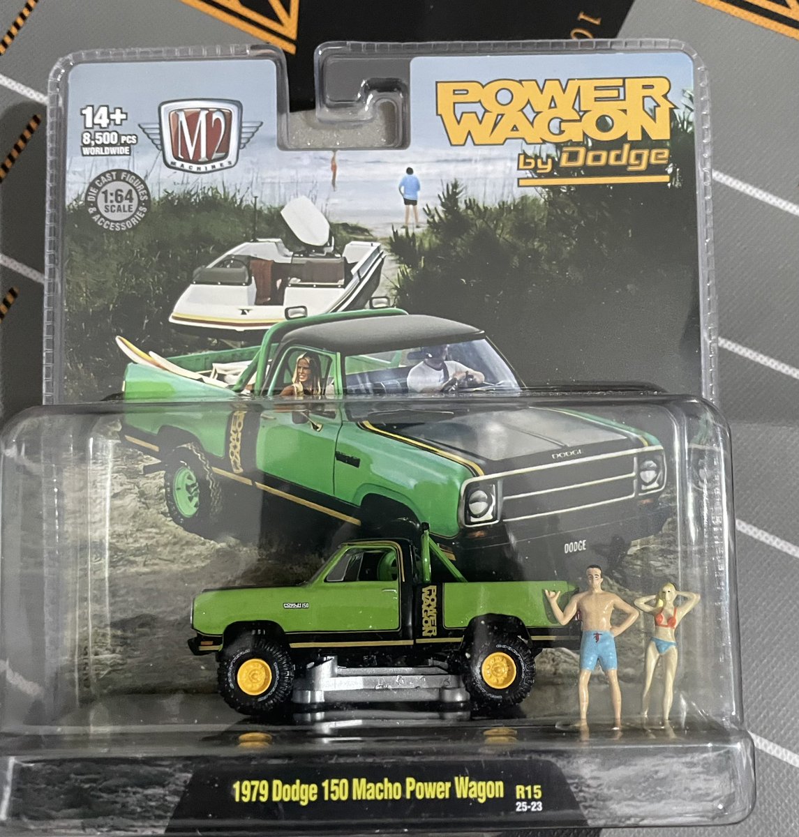 jerryjava's tweet photo. Itโs very HOT ๐ฅต today, time to head out to the beach in this classic Dodge 150 Macho Power Wagon โค๏ธโ๐ฅ
Load up the cooler, crank up the โช and chase the wave ๐
#m2machines #dodge #powerwagon https://t.co/CW6dY8xkud