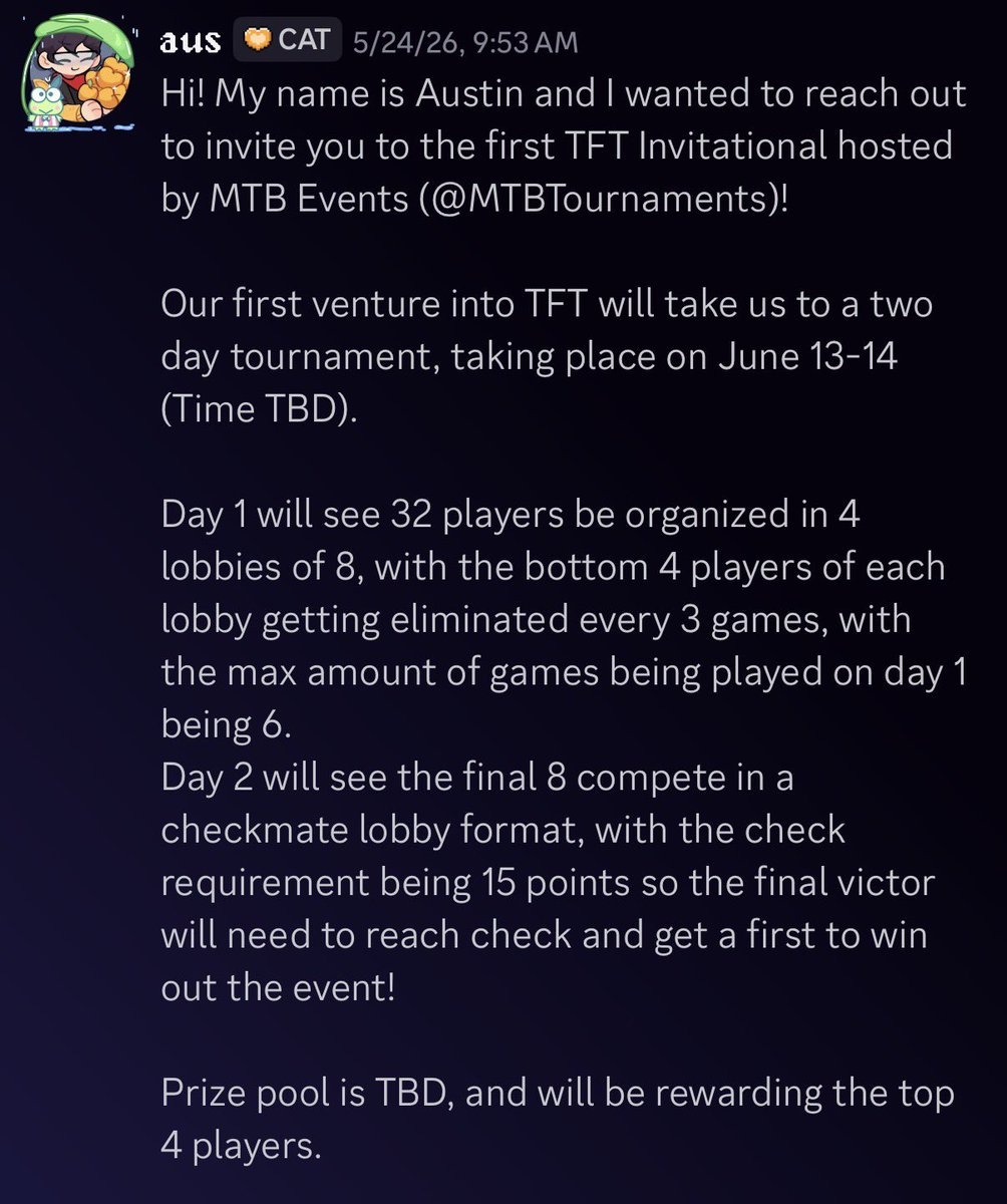 BepoCarrot's tweet photo. Hey Austin @milkteaboards can you please give me a picture update of my keyboard or give me a full refund at this point. It’s been 7 months and your communication is below my expectations.

These tournaments potentially being funded by incomplete commissions is concerning. https://t.co/CyBXKe1u3o