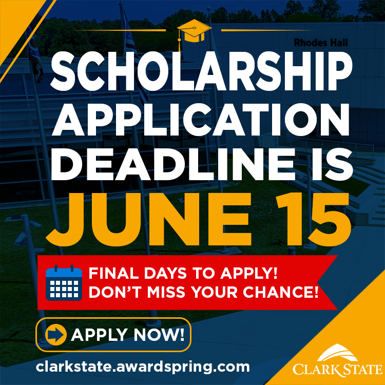 clarkstate's tweet photo. Your future deserves every advantage. 🎓 Scholarships can help make college more affordable and open doors to new opportunities. If a degree or certificate is in your plans, take a few minutes today to invest in your future. https://t.co/N6MGIuwsoZ