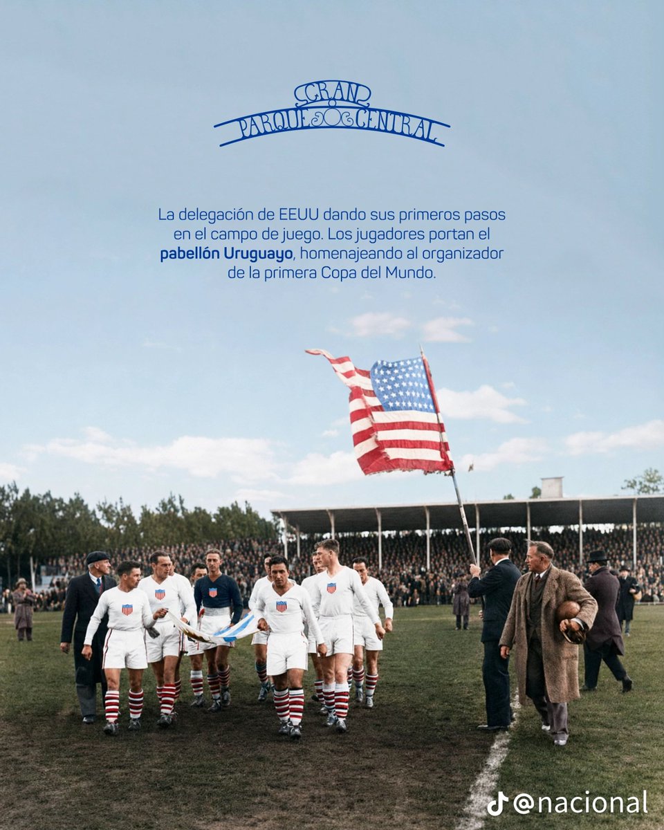 HugoEMassa26860's tweet photo. Hoy se juega el segundo partido entre #PARAGUAY &amp; #USA en la historia #mundialista. 
El primero en el #GranParqueCentral 

#LaHistoriaNoSeCompra
#Orgullo #Nacional https://t.co/C8xNE9qviu