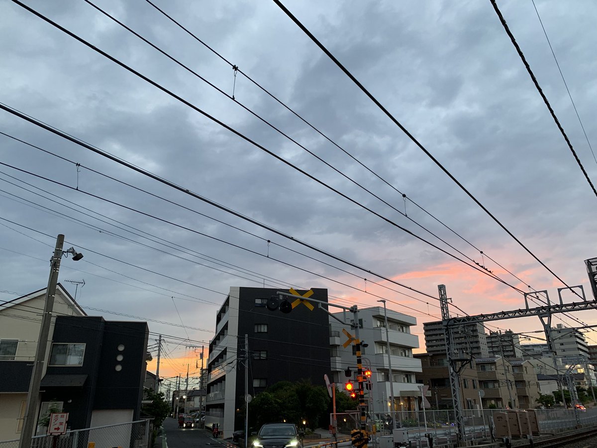 ormitte's tweet photo. 塒に集まるムクドリ。
雲に呑まれてゆく夕焼け。 https://t.co/erwyys2TYO