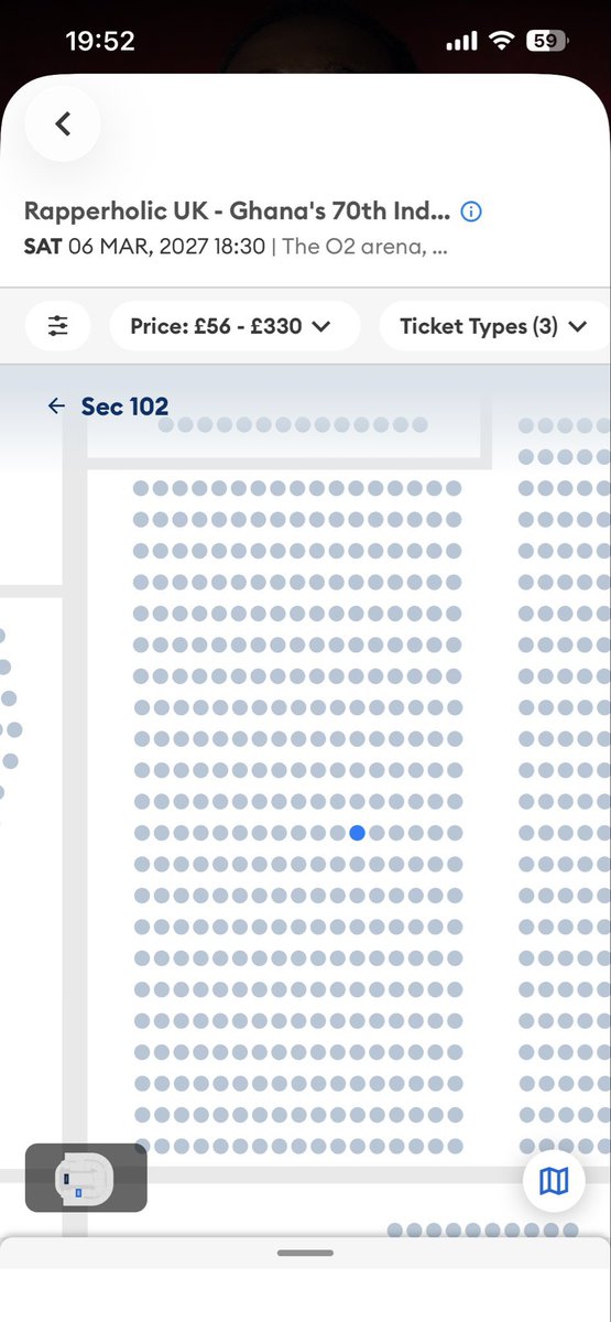 DeonnKwesi's tweet photo. #RapperHolicUK27 

AXS has only 1 primary (standard) seat in the lower tier, section 102 + a few resale seats

There’s enough availability in the upper tier sections , Grab tickets here ;
https://t.co/q3hUgi6agO https://t.co/QrT1XTpfLd