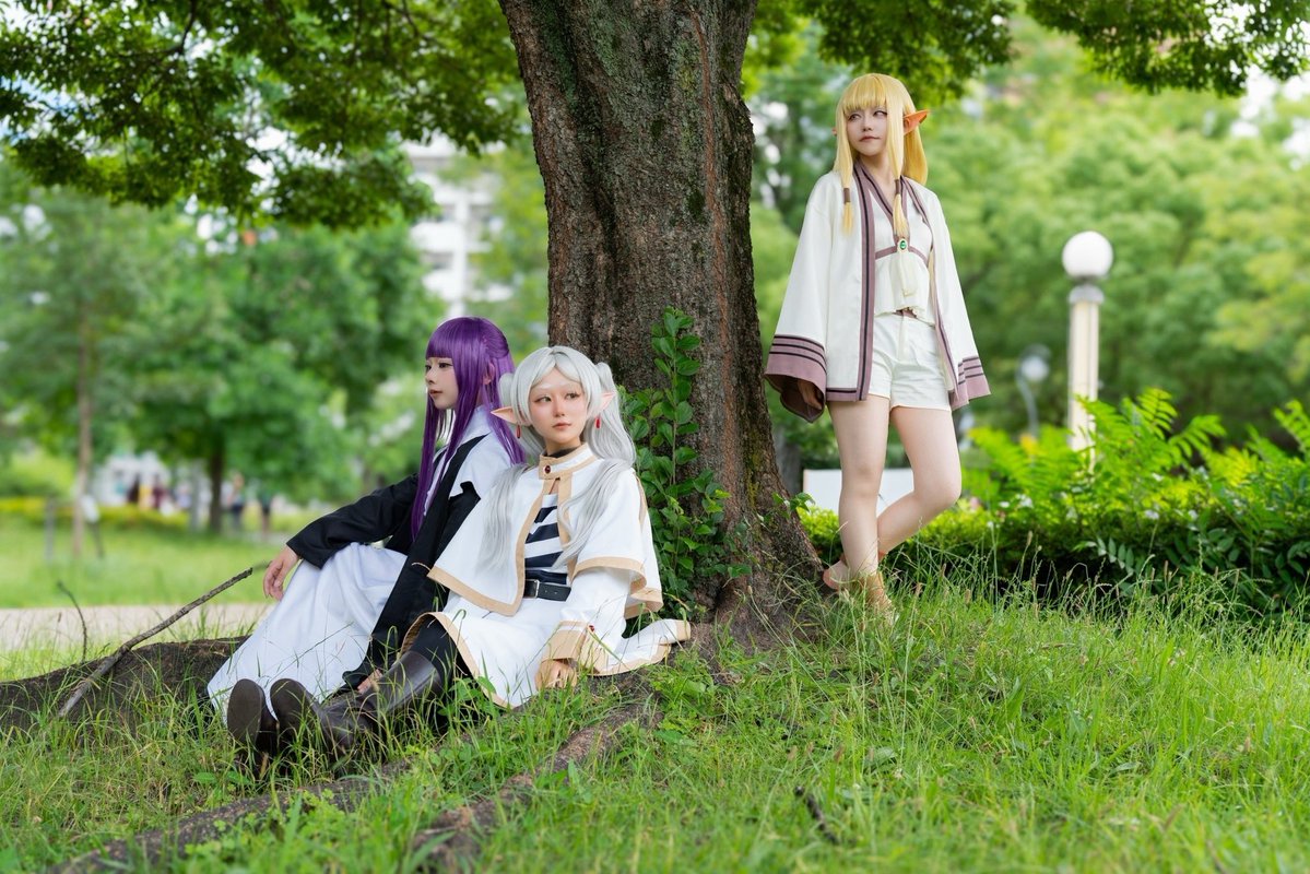 necochima_cos's tweet photo. ⚠︎cosplay/コスプレ
葬送のフリーレン
-------------------------------

    Freelen💍:@yuyu_cosplay89 
    Fern🦋:@hiduki_c0s 
    Serie📚:me
-------------------------------
thx!!📸→🏷️🌟
#アコスタカンテレ https://t.co/TPbgKeOA8h