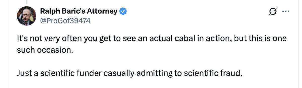 janiesaysyay's tweet photo. ☣️
@SpringerNature’s "Proximal Origins" will go down in history one of the biggest scientific frauds ever committed.
#FFF #FuckFauciFriday #FauciAndProximalOrigins #RetractProximalOrigins #PradhanWasRight #MobScience #LaCosaNostra #FauciLiedPeopleDied #TheGoFFather #TinyTonyTheTerrible
https://t.co/DpWlJfHCOb