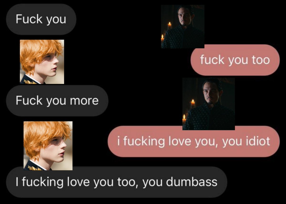 Marmorisiren's tweet photo. ㅤ
ㅤ
                   "I hate you, @UtherPendragn". 

ㅤ https://t.co/0EXuaaB36l