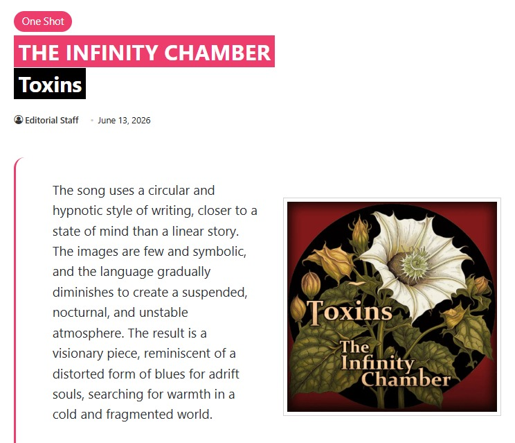 InfinityChXmber's tweet photo. Another review of our new song....
https://t.co/95qTgNiJds

#NewMusic #NowPlaying #MusicReview #IndieMusic #AlternativeRock #PsychedelicRock #FolkRock #RockMusic #IndependentMusic #MusicDiscovery #ListenNow #NewRelease #MusicLovers https://t.co/N9z6Awj1lM