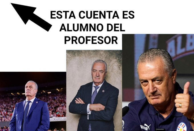 FutboolFichajes's tweet photo. 🇵🇾 Hoy vamos todos con el Profesor Alfaro en el debut mundialista contra Estados Unidos, ¿verdad?. https://t.co/lg330o4ZC4