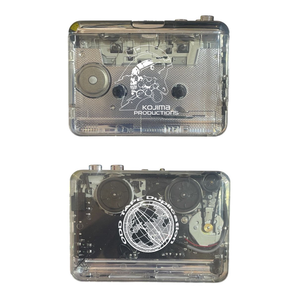 parco_games's tweet photo. 【店頭再販売開始のお知らせ】  KOJIMA PRODUCTIONS × PARCO GAMES STRAND STORE  ・「KOJIMA PRODUCTIONS × ODD TAPE COLLABORATION CASSETTE PLAYER」（税込13,970円）  ご好評につき完売しておりました上記商品が再入荷いたしました。 本日より店頭販売を再開しております。  お買い逃しの方は、この機会にぜひお立ち寄りください。  @KojiPro2015