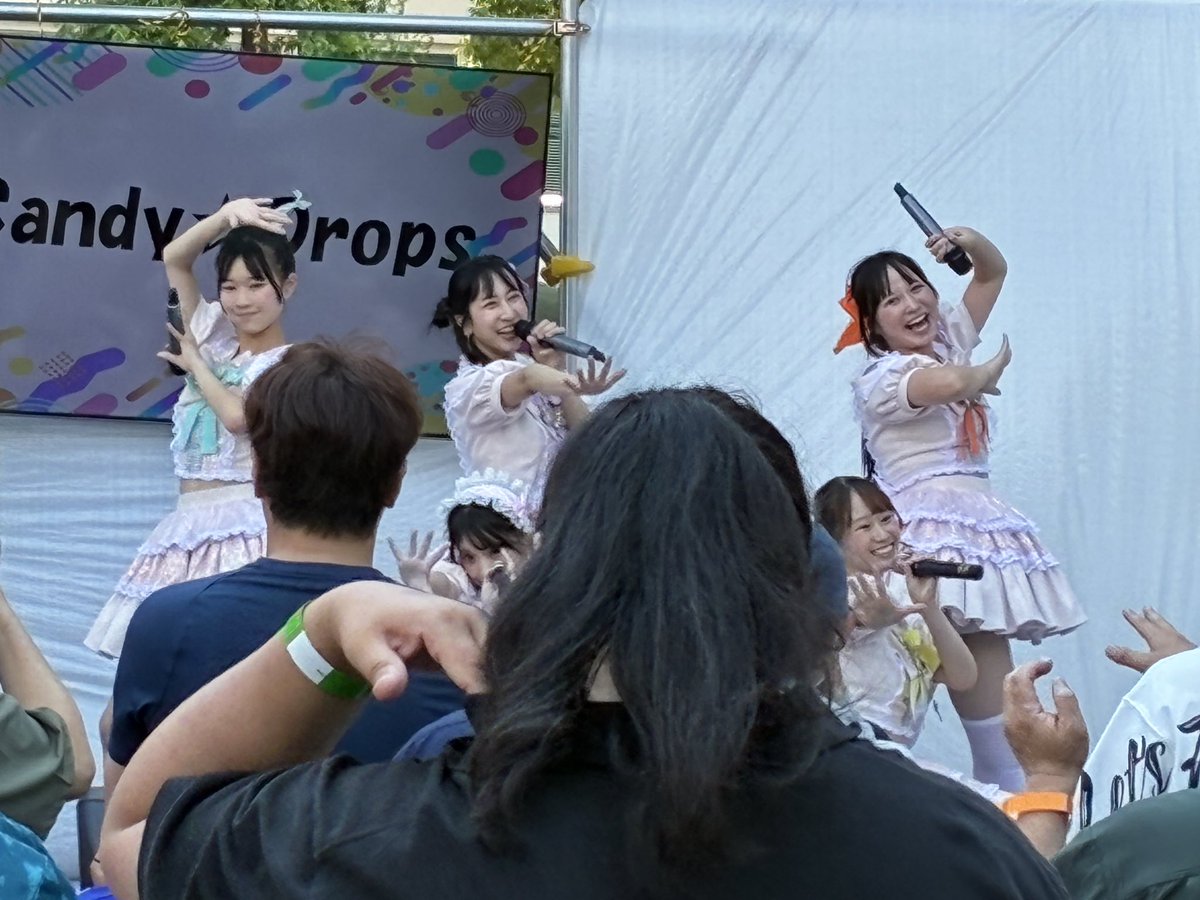 Baccho01's tweet photo. 2026.6.13
笑顔のいろは金山マルシェWITH
とっておきの音楽祭中部 MUSICSTAGE
@名古屋 金山総合駅南口
Candy☆Drops
ライブ終了
#CandyDrops
#キャンドロ https://t.co/OKSEVSRaNO