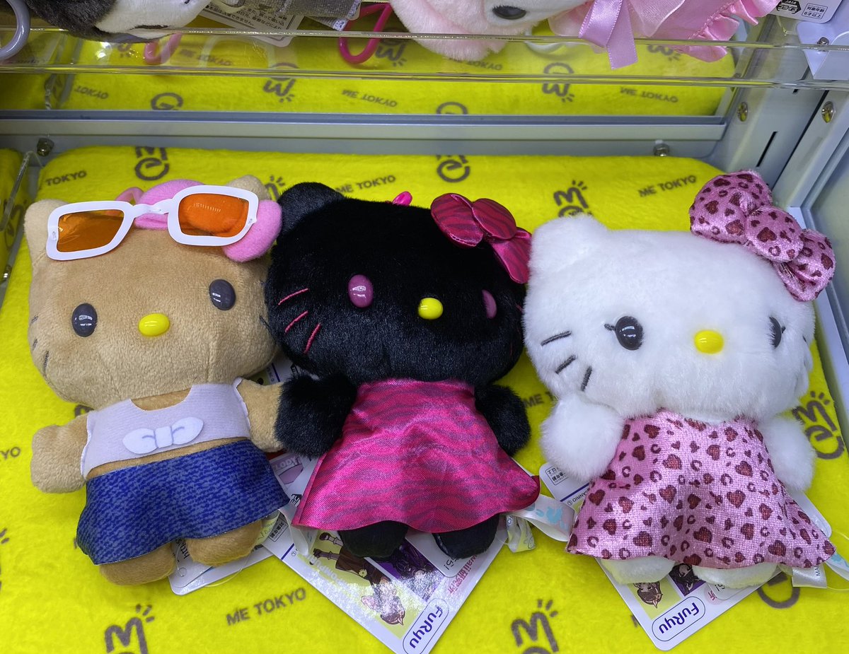 MetokyoShinjuku's tweet photo. 🌟新景品入荷情報🌟
【1F】

#ハローキティ
SANRIO FES 2026 カラフルリンクコーデ くりっぴぃ ぬいぐるみ

#ファービー　レトロファービー　ぬいぐるみマスコット　ミルキーパンダ＆シュガースノー＆コットンキャンディ

入荷しております🌻
皆様のご来店お待ちしております❣️

#METOKYO
#感情解放区 https://t.co/7I3sfLnoo3