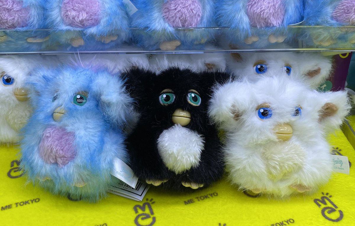 MetokyoShinjuku's tweet photo. 🌟新景品入荷情報🌟
【1F】

#ハローキティ
SANRIO FES 2026 カラフルリンクコーデ くりっぴぃ ぬいぐるみ

#ファービー　レトロファービー　ぬいぐるみマスコット　ミルキーパンダ＆シュガースノー＆コットンキャンディ

入荷しております🌻
皆様のご来店お待ちしております❣️

#METOKYO
#感情解放区 https://t.co/7I3sfLnoo3