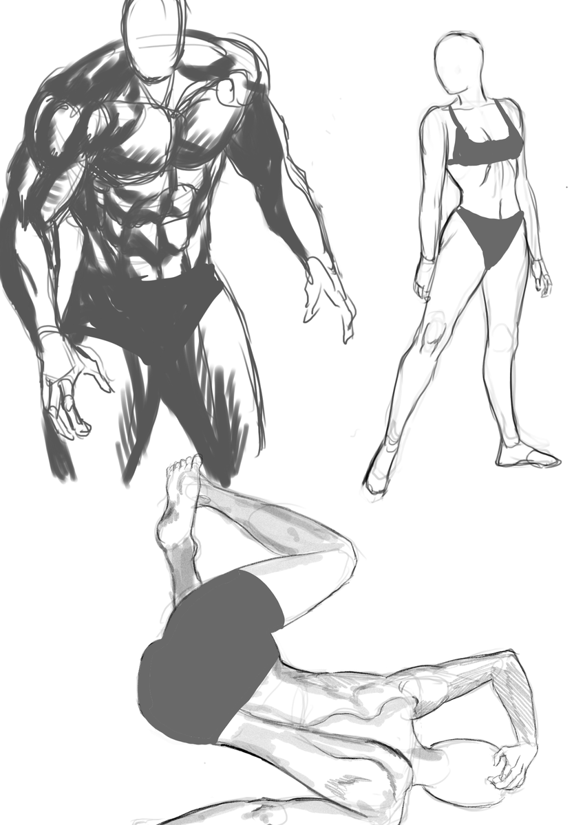 35_ryuind's tweet photo. Anatomy practice https://t.co/EmUUofjmN0