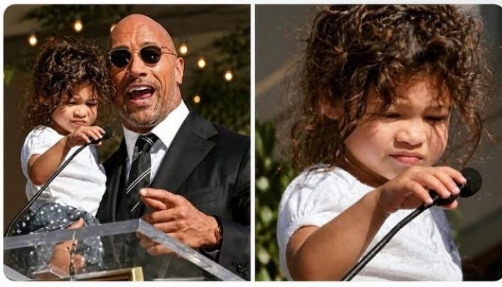 pookie_770's tweet photo. Dwayne's daughter looks like a mini Zendaya ✨️ https://t.co/ppjAz1RCFB