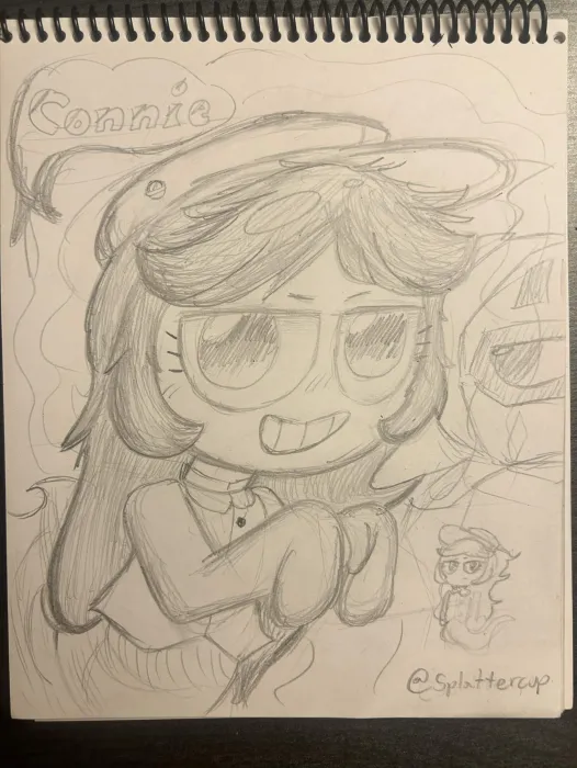 Splattercup's tweet photo. Someone wanted to see how I would sketch out Connie

Me too
  
#dandysworld https://t.co/gdQ4OFuxtC