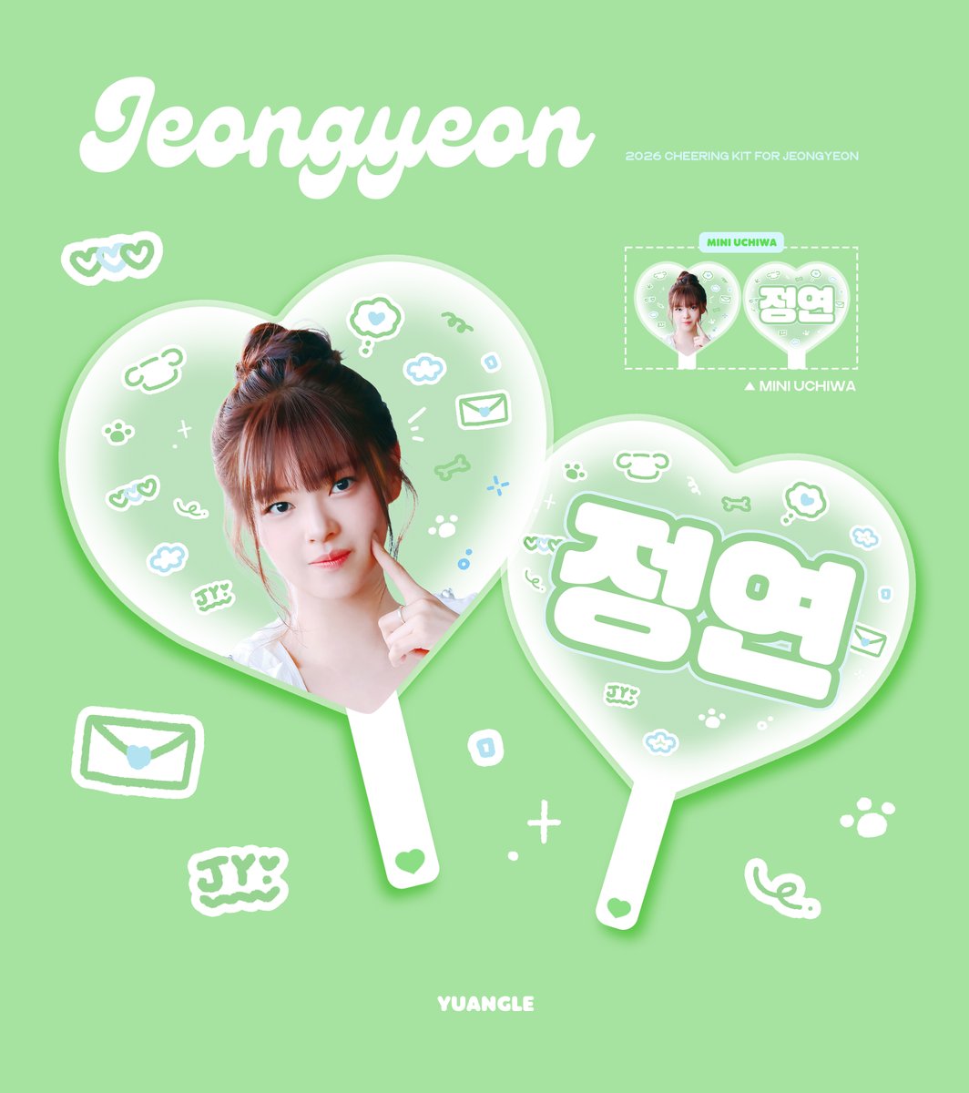 YuangleJYJH's tweet photo. 2026 Yuangle 𝗖𝗛𝗘𝗘𝗥𝗜𝗡𝗚 𝗞𝗜𝗧 for UJB🐶🐈‍⬛

현장수령
🔗https://t.co/MhLXftdRFn

🇰🇷 배송
🔗https://t.co/cGkhkKsqn3

🌎G.O / 대량 구매 ➡ DM

#트와이스 #TWICE #トゥワイス
#정연 #JEONGYEON #ジョンヨン
#지효 #JIHYO #ジヒョ https://t.co/EbH9eeh8aq