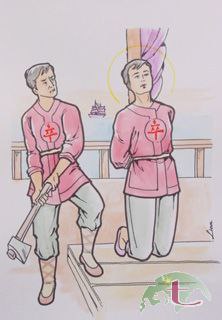 SacerdosMariae's tweet photo. Hoy también celebramos a los santos Agustín Phan Viet Huy y Nicolás Bui Viet The, mártires de Vietnam.

Dos soldados cristianos que cayeron por miedo, pero volvieron a Cristo por arrepentimiento.

Y ahí hay una gran lección de esperanza.

1️⃣ Agustín Phan Viet Huy y Nicolás Bui Viet The vivieron en Vietnam durante la persecución contra los cristianos bajo el emperador Minh Mang.

Eran soldados.

Y fueron detenidos cerca de Hué por ser cristianos.

2️⃣ Al principio, vencidos por el miedo, pisaron la cruz.

Es una escena dolorosa.

Pero también muy humana.

El miedo puede hacer mucho daño cuando el alma se siente acorralada.

3️⃣ Sin embargo, no se quedaron en la caída.

Arrepentidos, pidieron ser juzgados de nuevo como cristianos.

No quisieron que su última palabra fuera la negación de Cristo.

Quisieron que su última palabra fuera la fe.

4️⃣ Esto es profundamente católico.

El pecado no tiene por qué ser el final.

La cobardía no tiene por qué tener la última palabra.

La gracia puede levantar al hombre incluso después de una caída vergonzosa.

5️⃣ Fueron condenados a muerte y alcanzaron el martirio en 1839.

La tradición del Martirologio Romano recuerda que fueron heridos mortalmente y arrojados al mar aún vivos desde una nave.

Así sellaron con sangre la fe que habían recuperado.

6️⃣ San Agustín Phan Viet Huy y San Nicolás Bui Viet The forman parte de los mártires de Vietnam canonizados por San Juan Pablo II en 1988.

La Iglesia no canonizó hombres impecables en apariencia.

Canonizó testigos levantados por la gracia.

7️⃣ Su historia consuela mucho.

Porque a veces el cristiano cae, calla, se acobarda, se adapta demasiado o esconde la fe.

Pero Cristo no deja de llamar.

Y cuando uno vuelve a Él, la misericordia puede hacer de una caída un camino de santidad.

8️⃣ Hoy estos mártires nos enseñan a no desesperar nunca.

Ni de nosotros mismos.

Ni de quienes han caído.

La gracia de Dios puede rehacer una vida.

Y el Corazón de Cristo sabe convertir una herida en testimonio.

9️⃣ Santos Agustín Phan Viet Huy y Nicolás Bui Viet The, mártires, rogad por nosotros.

Que no neguemos a Cristo por miedo.

Y si alguna vez caemos, que tengamos la humildad de volver a Él con todo el corazón.

#SantosDelDía #MártiresDeVietnam #FeCatólica #SagradoCorazónDeJesús #IglesiaCatólica