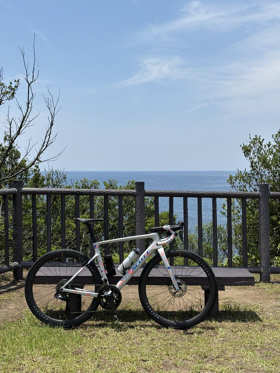 k_o_7193's tweet photo. 今日も地元周遊ライド🚴‍♂️
いつも行かないところ散策したらLOVEオブジェクト笑
サイクリストは少なかったかな、寂しい…
もっと走りに来てもらわないと🚴‍♂️
パンダがいなくなって想像以上にさびれてきた感じが…

 #ロードバイク
 #白浜
 #SCOTT
 #ADDICTRC https://t.co/Z41m6lWeGu