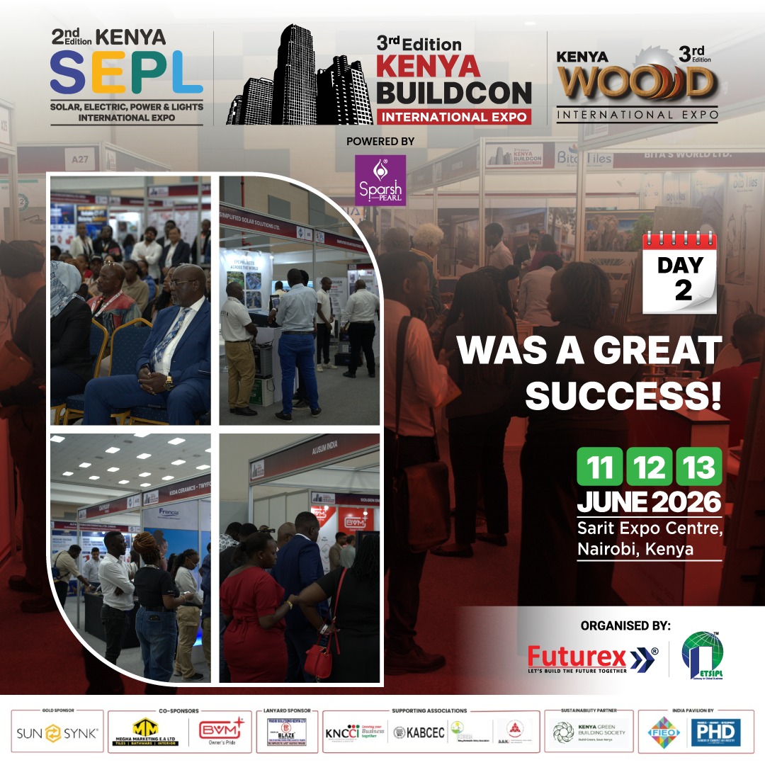 kenyabuildcon's tweet photo. Day 2 Delivers

Another powerful day at East Africa’s biggest industrial platform!

The Show has witnessed serious footfall, engaged buyers, &amp; non-stop business activity throughout the day.

📍Sarit Expo Centre
📅11–13 June 2026
🎟️Free Entry
register here:
https://t.co/8oc3D5aYsq https://t.co/CenJGEetWi