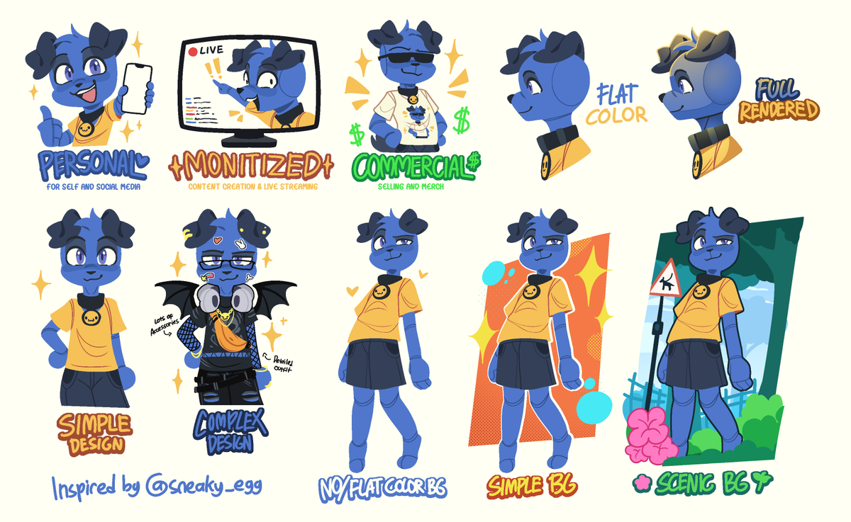 DalueArt's tweet photo. This is such a cool and informative trend that I have to do it myself!

Also commissions will be opening again today at 2300 UTC! https://t.co/xSrRCV6mSM