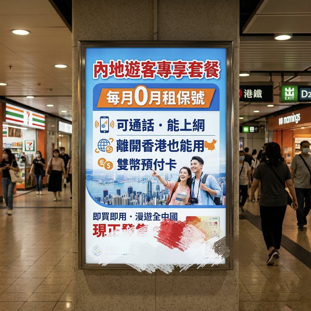 chinarocket's tweet photo. 内地游客转账香港手机卡，0月租保号，真的很方便。而且还可以换绑wechat https://t.co/ryvyJIJr2g