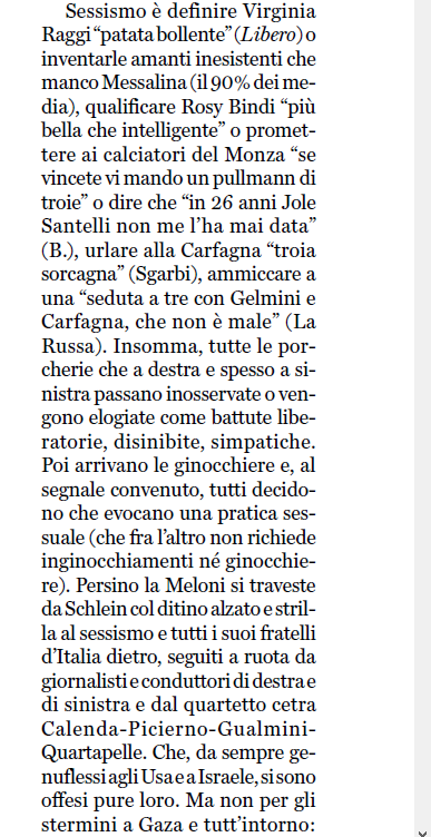 Moonlightshad1's tweet photo. Marco Travaglio sul Fatto Quotidiano https://t.co/Z46Ql2PlPU