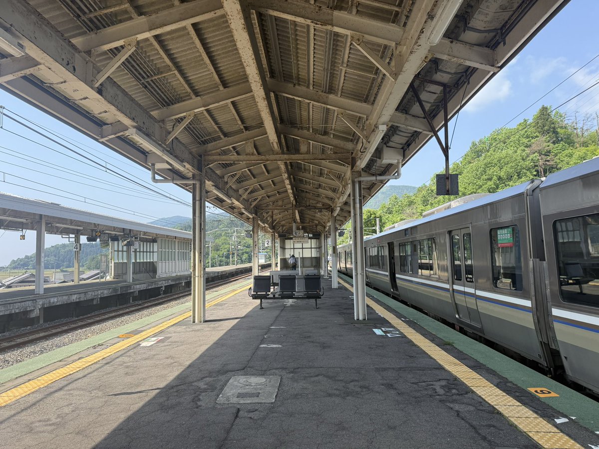 kaido__walker's tweet photo. ビワイチの続き
永原駅から
(2026/5/16) https://t.co/baYb2WvH9a