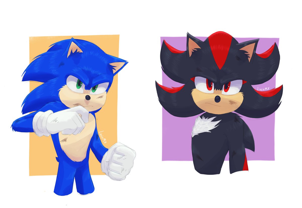 LinixMX's tweet photo. Posting after a year ig 🏌️‍♂️

#sonicthehedhehog #SonicMovie3 https://t.co/j06nJDN9ps