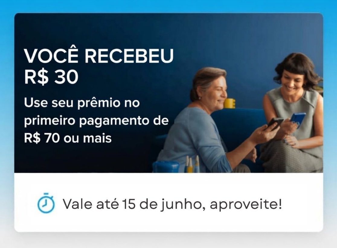 CarameloPromos's tweet photo. CUPOM DE R$30 OFF do Mercado Pago para usar no MERCADO LIVRE 😱😱

 R$ 30 OFF em R$ 70
⭐Desconto aqui:
https://t.co/fIJKPs4WyI
https://t.co/fIJKPs4WyI

Link tutorial:
https://t.co/MaEkniYvNc

⚠️ Baixe e pague sua próxima conta utilizando o App para ativar! https://t.co/3mZNm57hR7