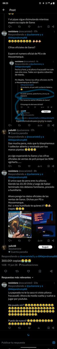 oscariote2's tweet photo. @yulserone @nib95_ Menuda cerrada de pico que te hice pilorco, cobarde de mierda corriste al bloqueo porque no pudiste contra mi.
Maricón.😂 https://t.co/99x7LHWJYj