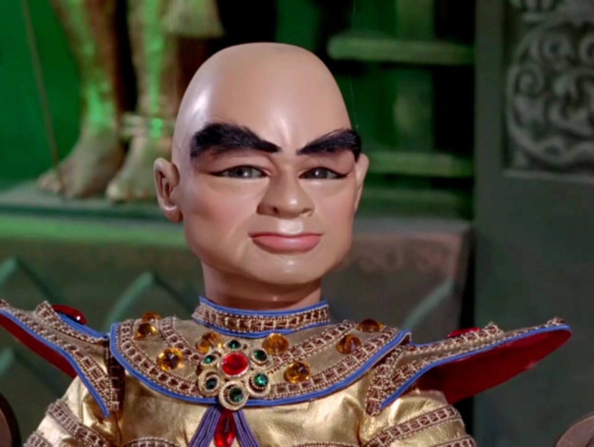 louorns's tweet photo. Didn’t realise how much Gianni Infantino looks like one of the villains in Thunderbirds https://t.co/4bs4hZ0e0F