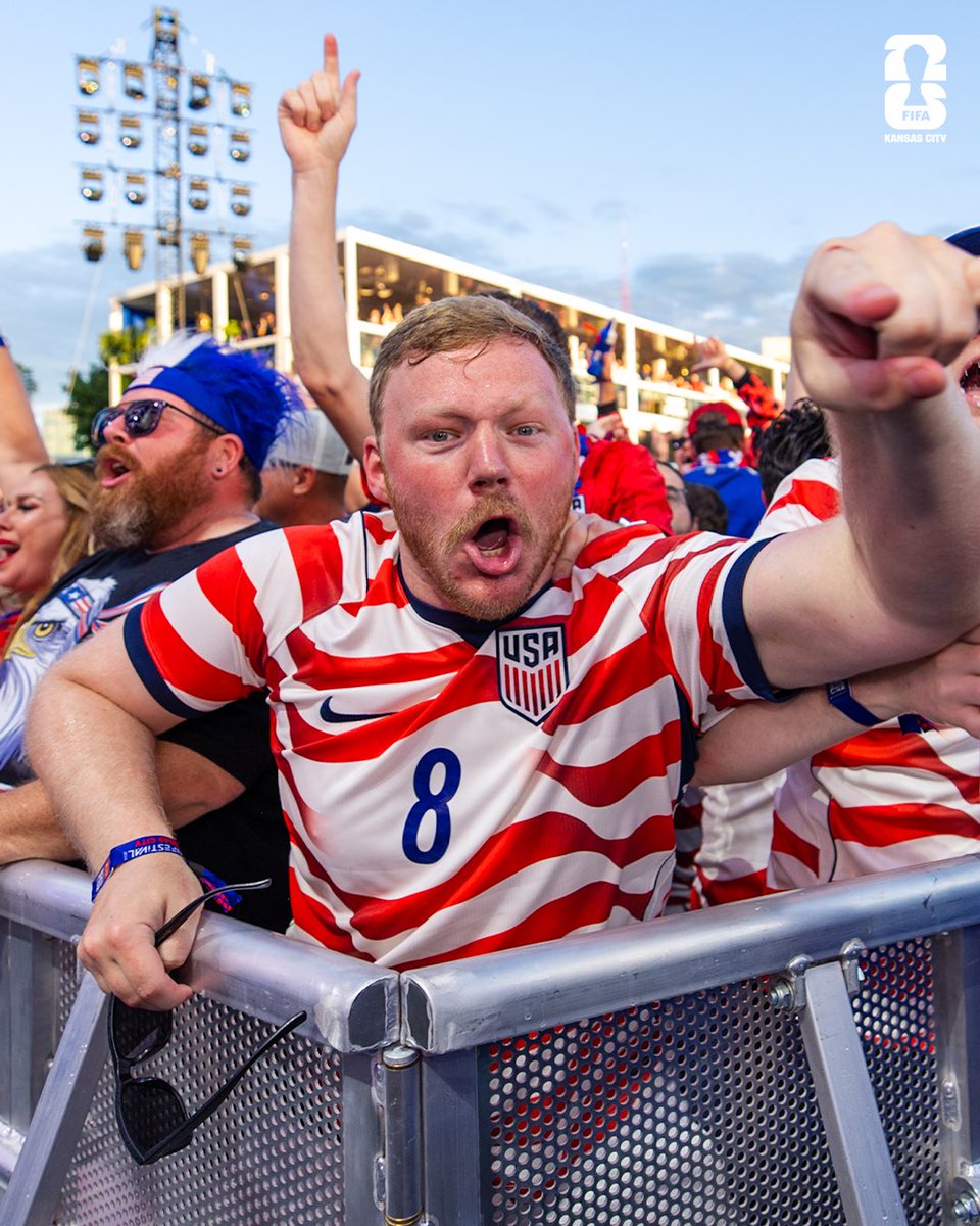 FWC26KansasCity's tweet photo. Barricade at FIFA Fan Festival™ Kansas City mood 🇺🇸

#FIFAFanFestival #FIFAWorldCup #WeAreKansasCity #WeAre26 https://t.co/0TRisANbEd
