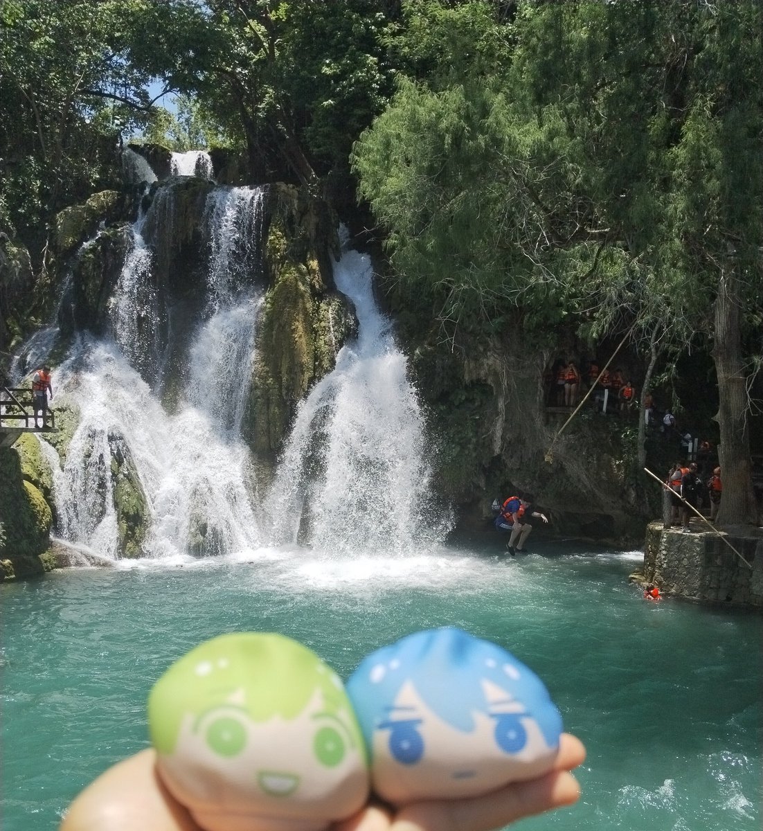 DaddyBackstroke's tweet photo. Cita en la huasteca 💚💙 https://t.co/QUOfZuSWSQ